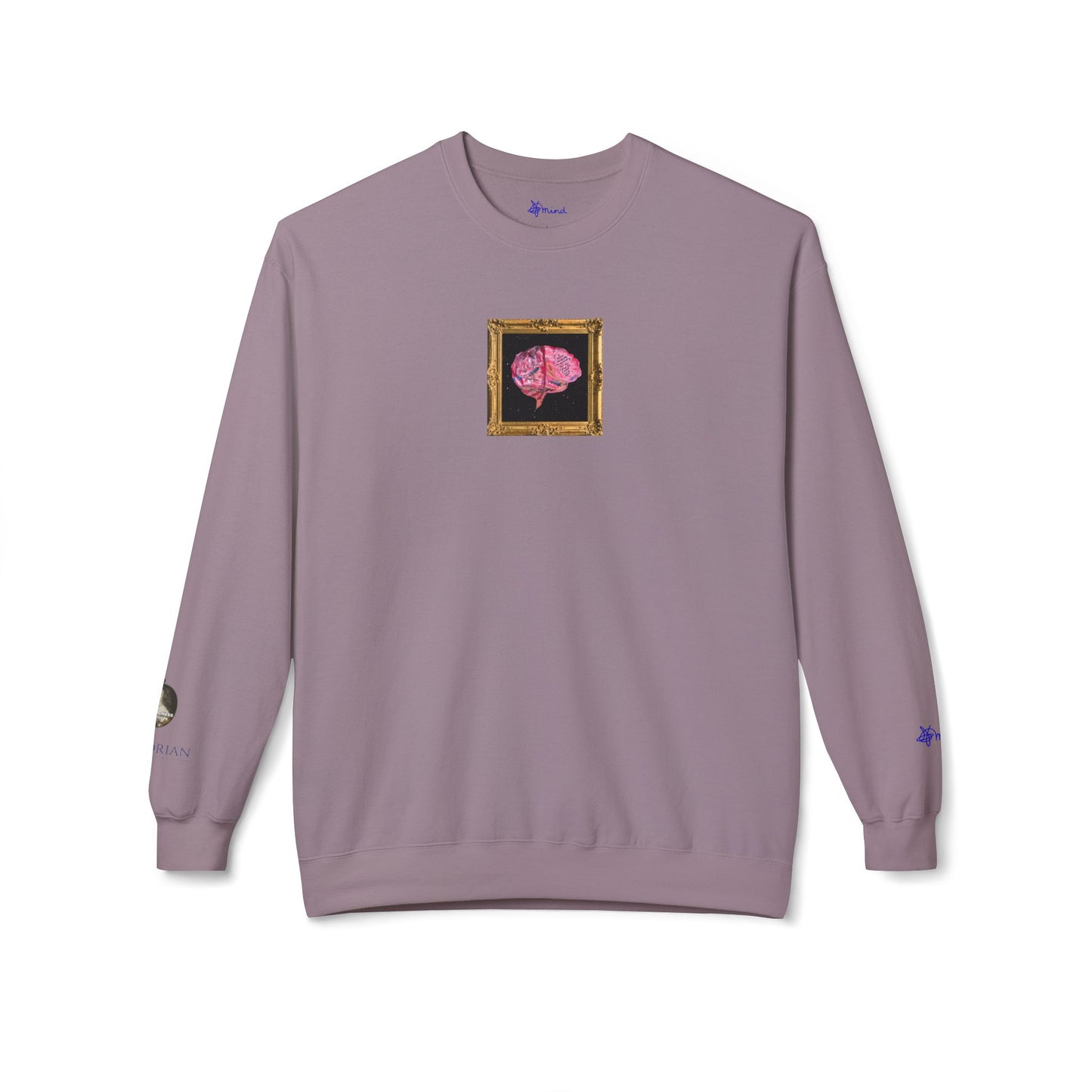 "Mind" Unisex Midweight Softstyle Fleece Crewneck Sweatshirt