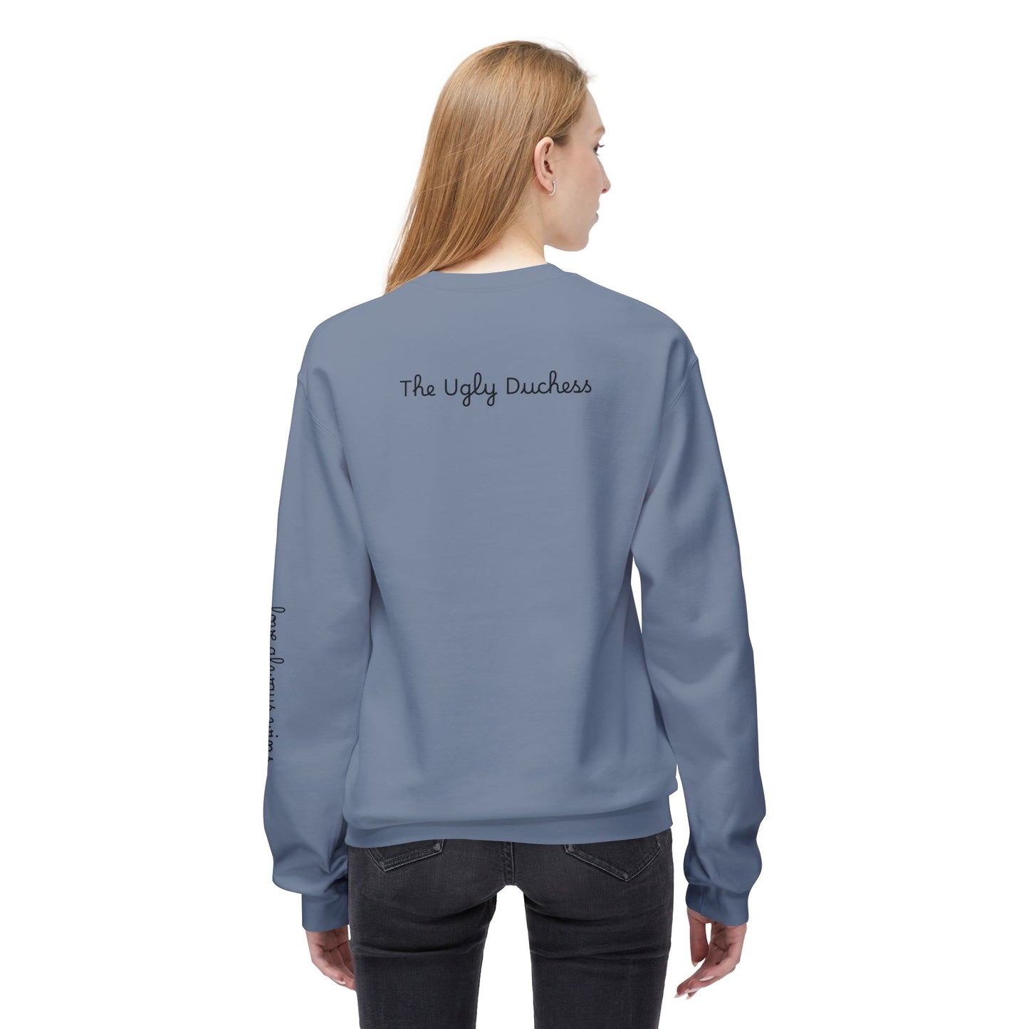 "Love Always Wins" Unisex Midweight Softstyle Fleece Crewneck Sweatshirt