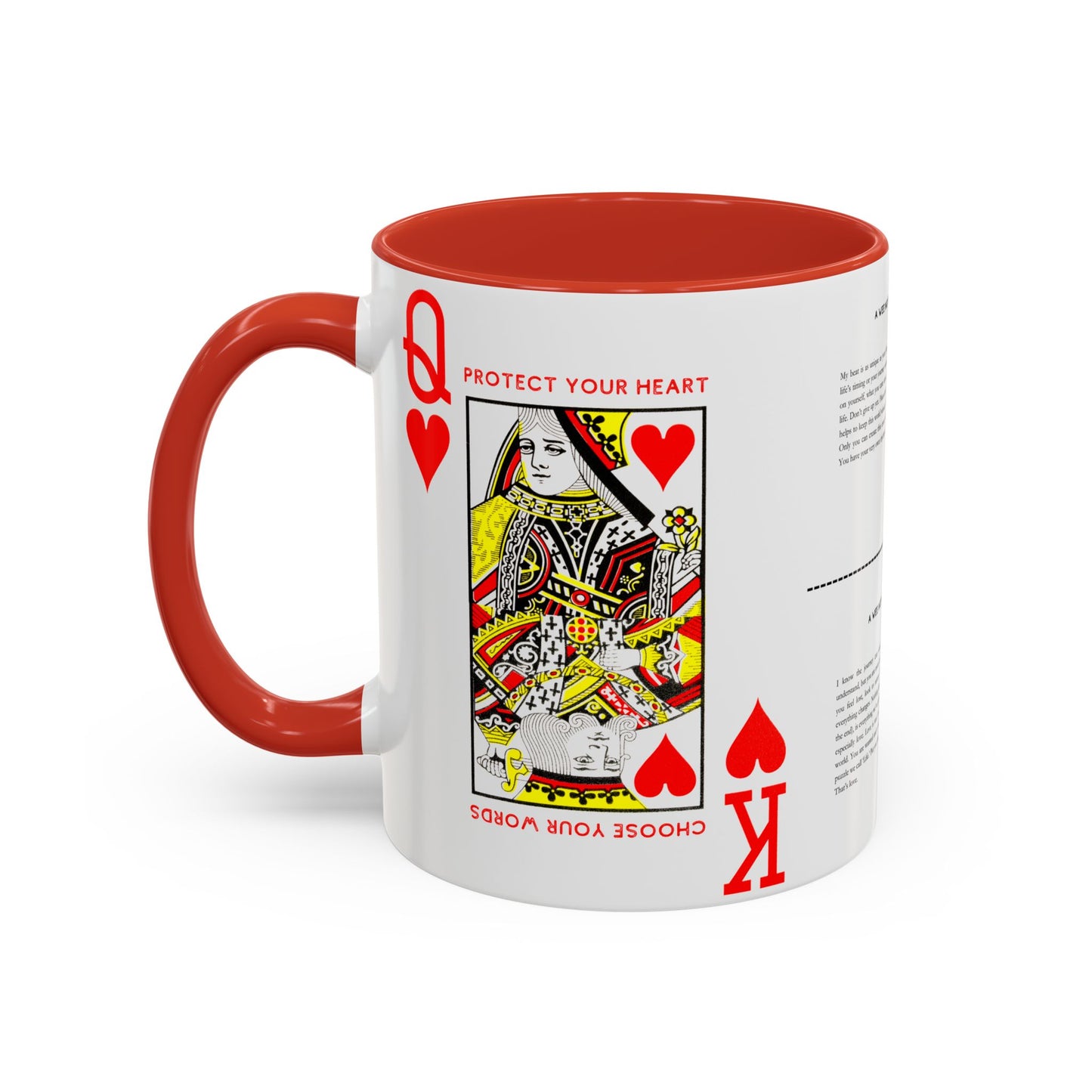 Accent "Protect Your Heart" Coffee Mug (USA)