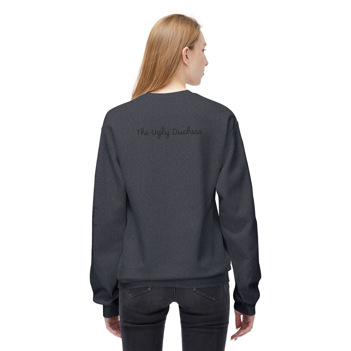 "Love Always Wins" Unisex Midweight Softstyle Fleece Crewneck Sweatshirt